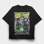 Luigi Karting, Tricou Oversize Barbati (Unisex)