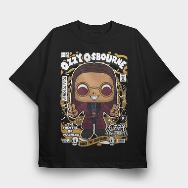 Ozzy Osbourne, Tricou Oversize Barbati (Unisex)