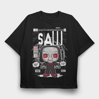 Saw Billy, Tricou Oversize Barbati (Unisex)