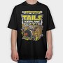 Sonic Tails Airplane, Tricou Oversize Barbati (Unisex)
