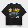 Extreme Adventure Offroad Jeep, Tricou Oversize Barbati (Unisex)