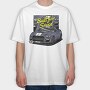 Built for Speed Mustang, Tricou Oversize Barbati (Unisex)