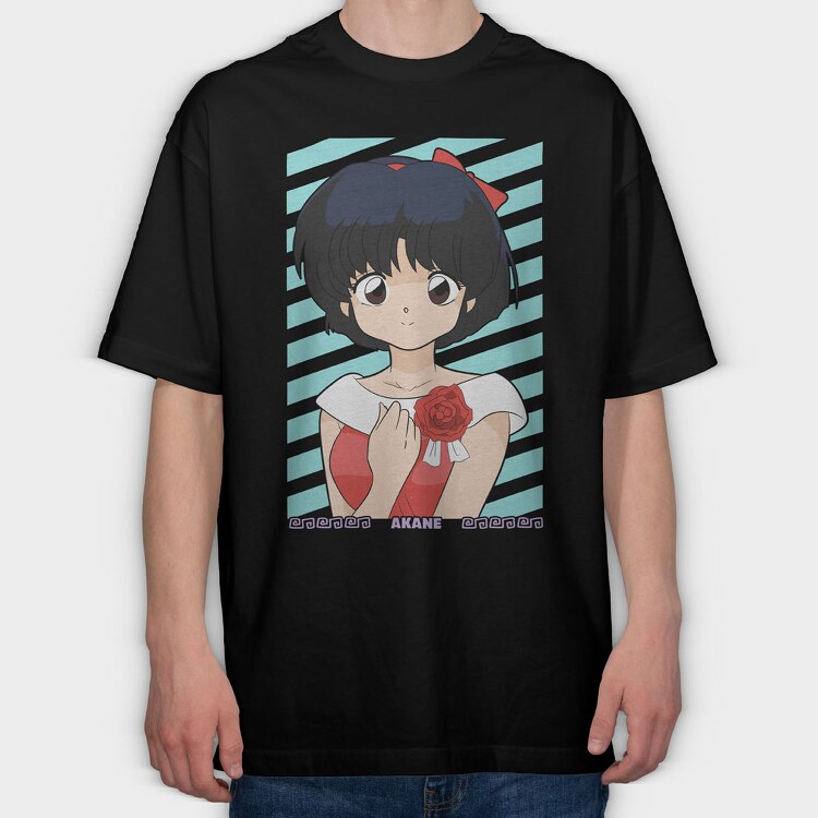 Akane Tendo, Tricou Oversize Barbati (Unisex)