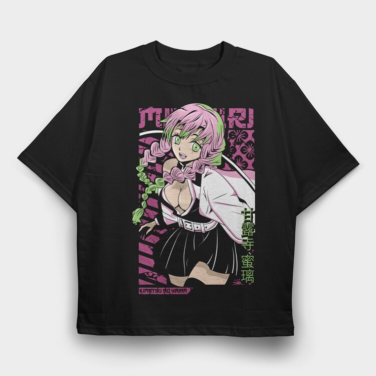 Demon Slayer 4, Tricou Oversize Barbati (Unisex)