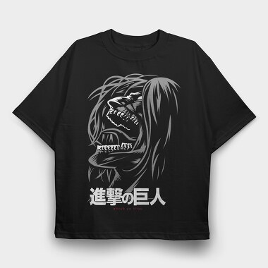 Attack on Titan 15, Tricou Oversize Barbati (Unisex)