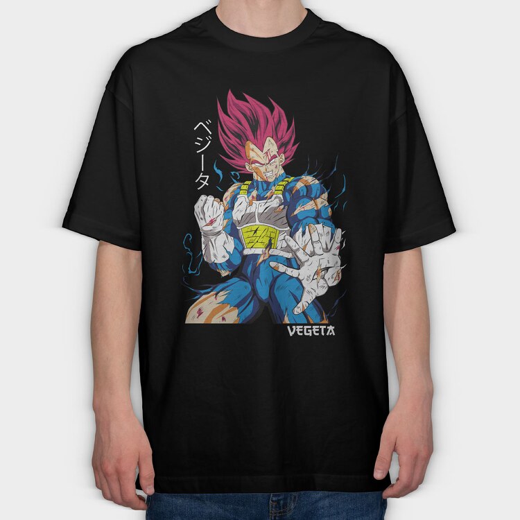 Dragon Ball Z 75, Tricou Oversize Barbati (Unisex)