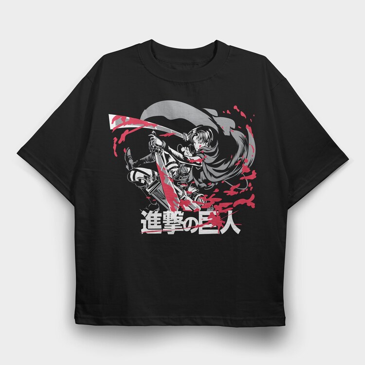 Attack on Titan 16, Tricou Oversize Barbati (Unisex)