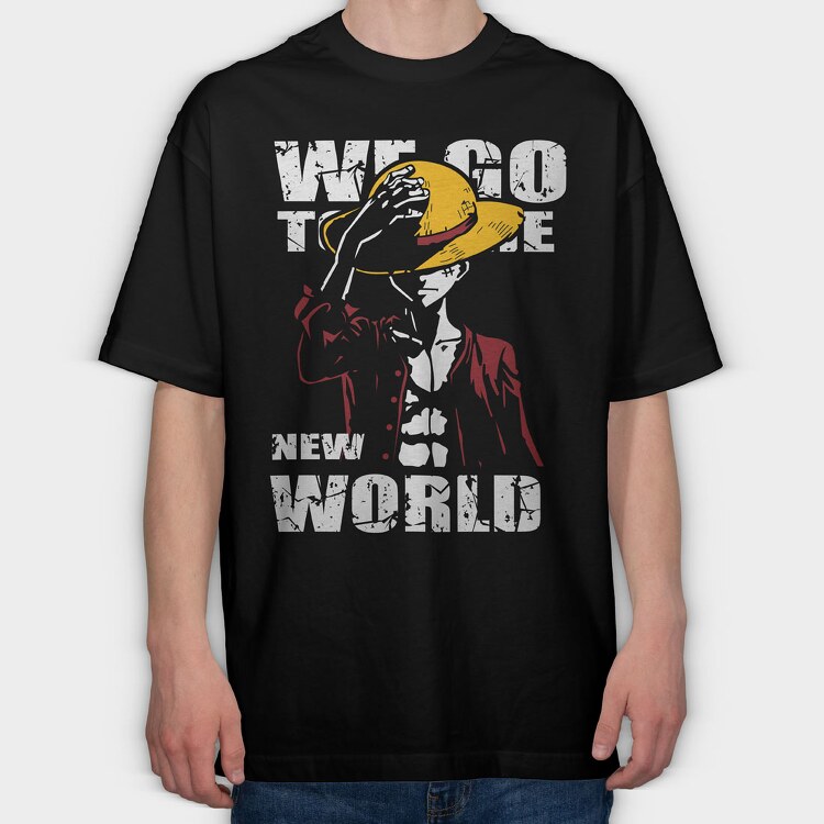 One Piece 49, Tricou Oversize Barbati (Unisex)