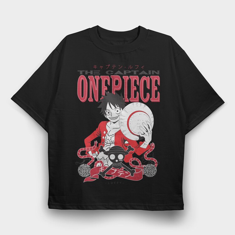 One Piece 53, Tricou Oversize Barbati (Unisex)