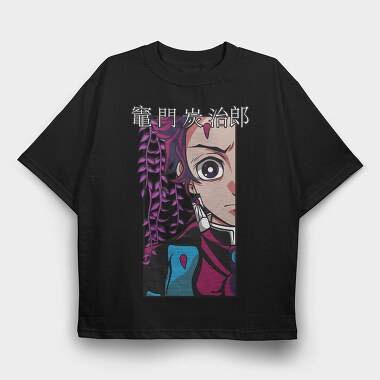 Demon Slayer 49, Tricou Oversize Barbati (Unisex)