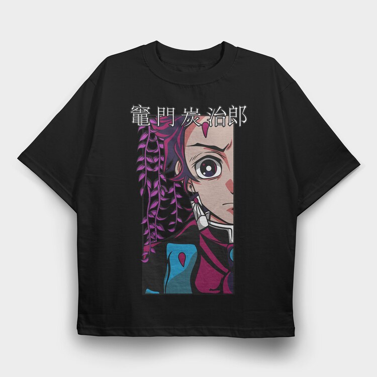 Demon Slayer 49, Tricou Oversize Barbati (Unisex)