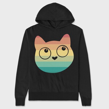 Retrocat, Hanorac Oversize Barbati (Unisex)