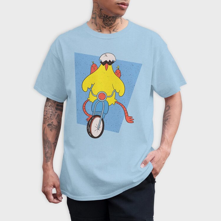 Chicken Motorcycle, Tricou Barbati (Unisex)