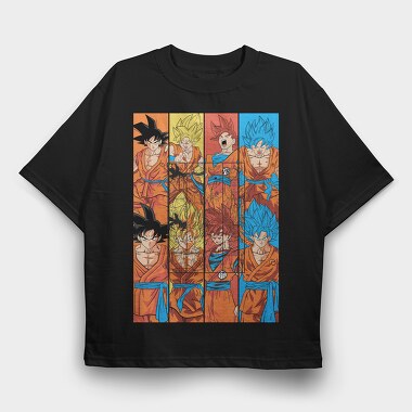 Dragon Ball Z 89, Tricou Oversize Barbati (Unisex)