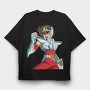 Saint Seiya Knights of the Zodiac 5, Tricou Oversize Barbati (Unisex)