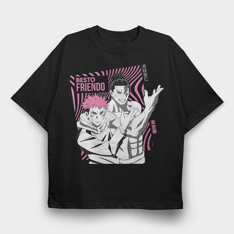 Jujutsu Kaisen 9, Tricou Oversize Barbati (Unisex)