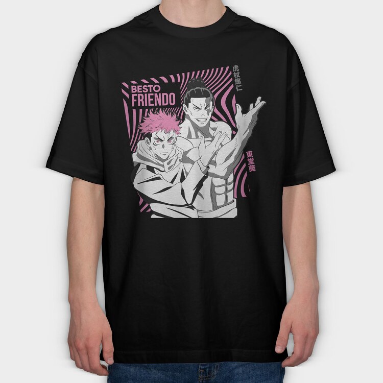 Jujutsu Kaisen 9, Tricou Oversize Barbati (Unisex)