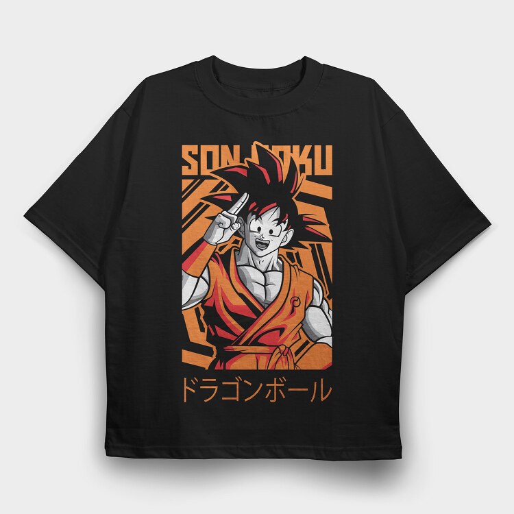 Dragon Ball Z 97, Tricou Oversize Barbati (Unisex)