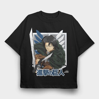 Attack on Titan 37, Tricou Oversize Barbati (Unisex)