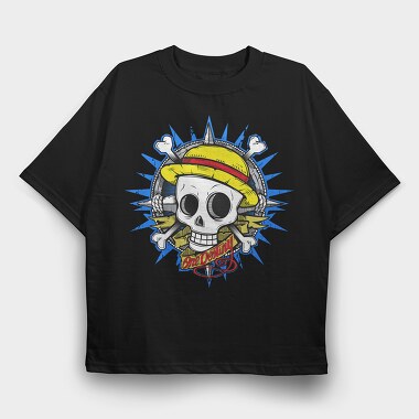 One Piece 7, Tricou Oversize Barbati (Unisex)