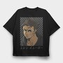 Eren Jaeger 2, Tricou Oversize Barbati (Unisex)