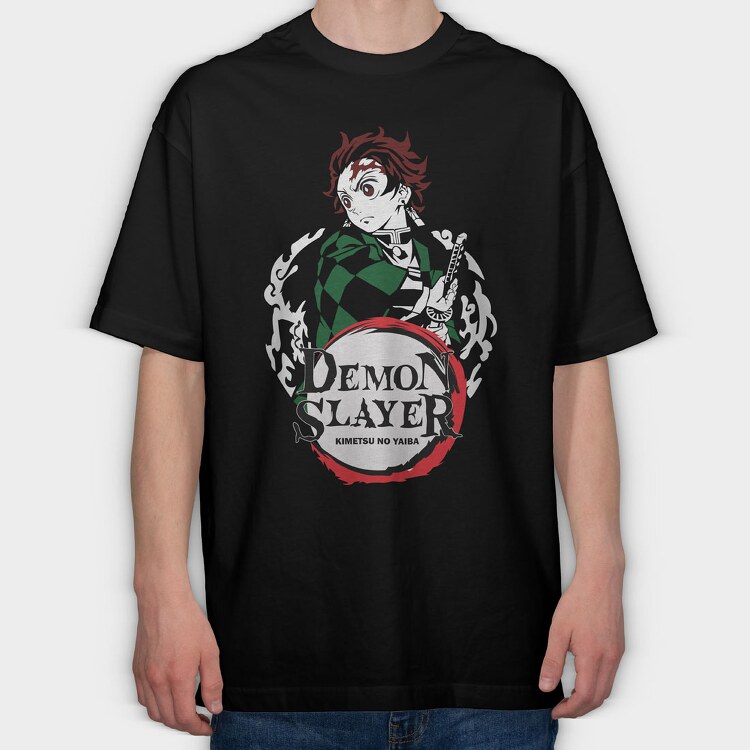 Demon Slayer 68, Tricou Oversize Barbati (Unisex)