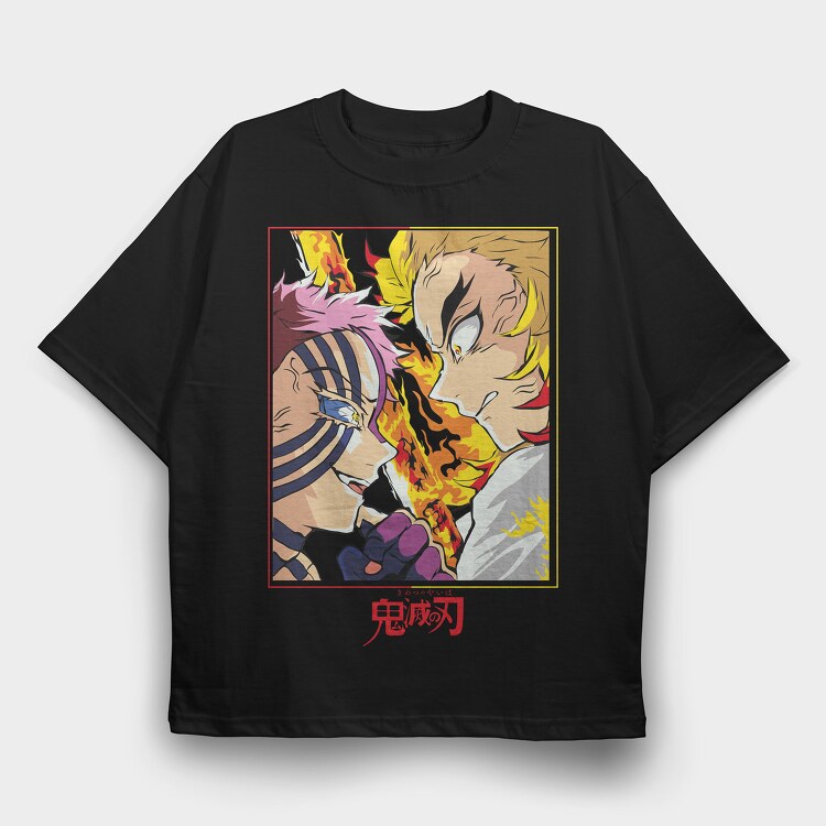Demon Slayer 7, Tricou Oversize Barbati (Unisex)