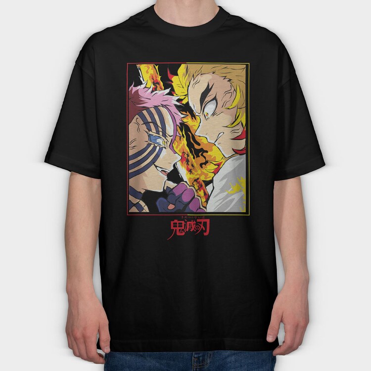 Demon Slayer 7, Tricou Oversize Barbati (Unisex)