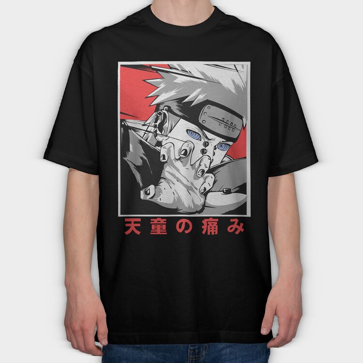 Naruto 7, Tricou Oversize Barbati (Unisex)