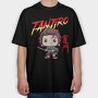 Funko Anime Demon Slayer Tanjiro, Tricou Oversize Barbati (Unisex)