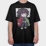 Demon Slayer Pillow 5, Tricou Oversize Barbati (Unisex)
