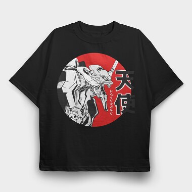 Neon Genesis Evangelion 10, Tricou Oversize Barbati (Unisex)