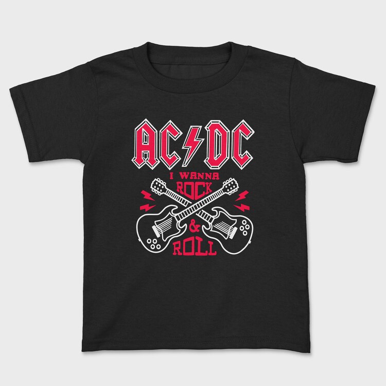 AC DC, Tricou Copii