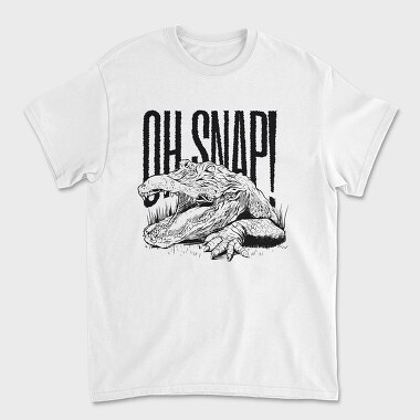 Aligator Oh Snap, Tricou Barbati (Unisex)