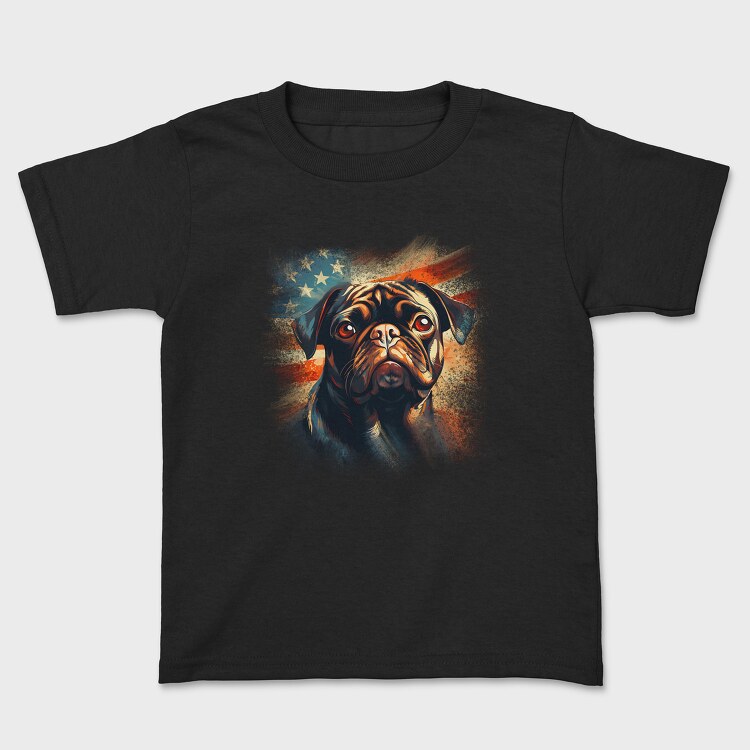 American Pug, Tricou Copii