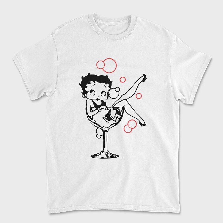 Betty Boop 69, Tricou Barbati (Unisex)