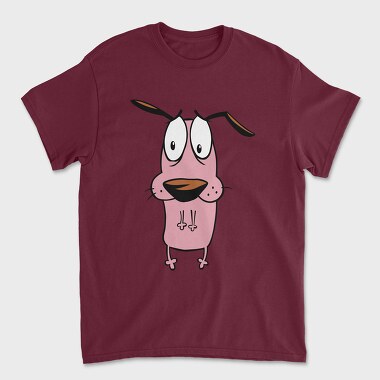 Cartoon Retro Courage the Cowardly Dog 6, Tricou Barbati (Unisex)