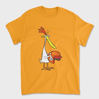 Cartoon Retro Cow and Chicken 5, Tricou Barbati (Unisex)