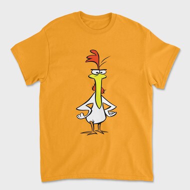 Cartoon Retro Cow and Chicken 6, Tricou Barbati (Unisex)