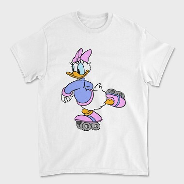 Cartoon Retro Daisy Duck 3, Tricou Barbati (Unisex)