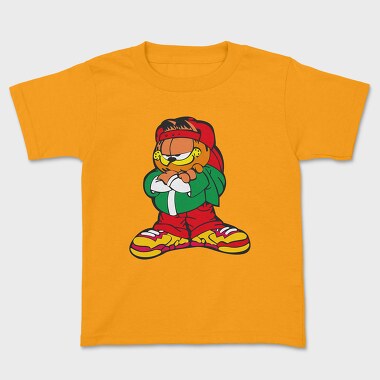 Cartoon Retro Garfield 2, Tricou Copii