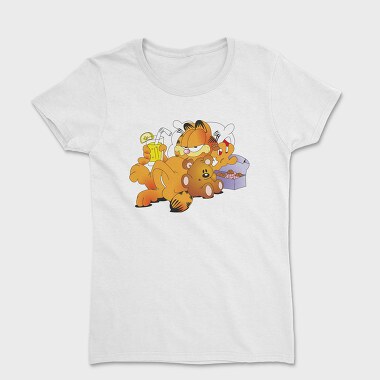 Cartoon Retro Garfield 4, Tricou Femei