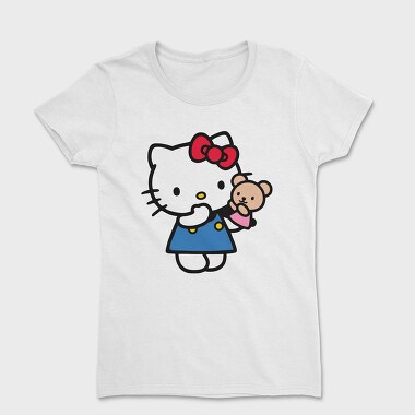 Cartoon Retro Hello Kitty 3, Tricou Femei