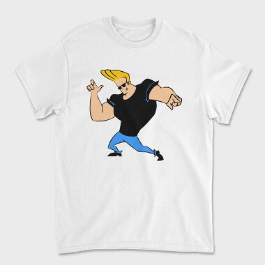 Cartoon Retro Johny Bravo 6, Tricou Barbati (Unisex)