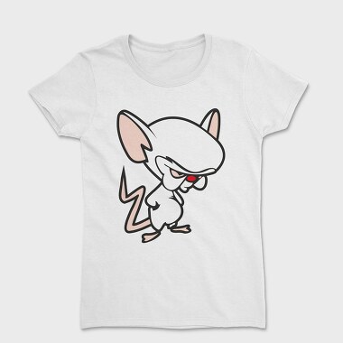 Cartoon Retro Pinky and Cerebro 6, Tricou Femei