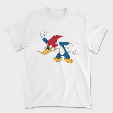 Cartoon Retro Woody Woodpecker 5, Tricou Barbati (Unisex)