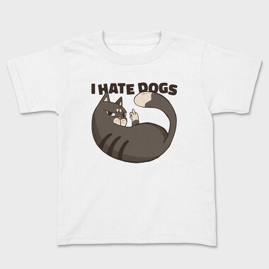 Cat Hate Dogs, Tricou Copii