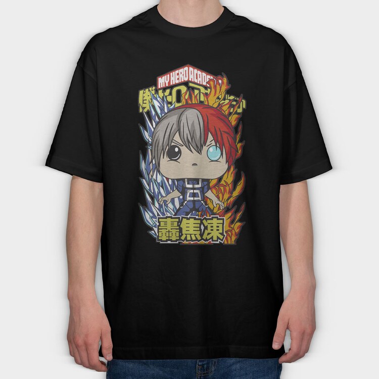 Funko Anime My Hero Academia, Tricou Oversize Barbati (Unisex)