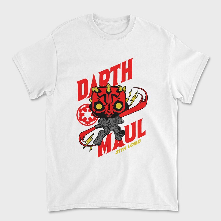 Funko Darth Maul, Tricou Barbati (Unisex)