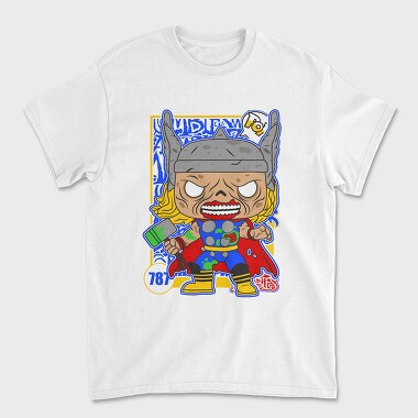 Funko Marvel Zombies Thor, Tricou Barbati (Unisex)